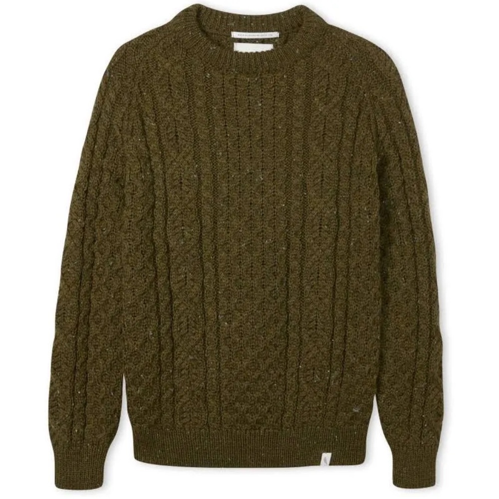 Peregrine Hudson Aran Sweater l Medium l NWOT